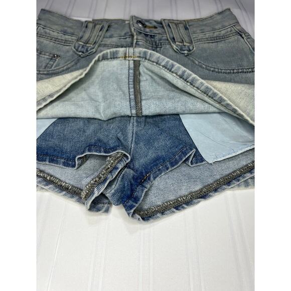 Mini Denim Skirt - Picture 3 of 7